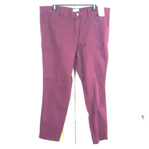 Canyon River Blues Missy Skinny Cargo Pants 18